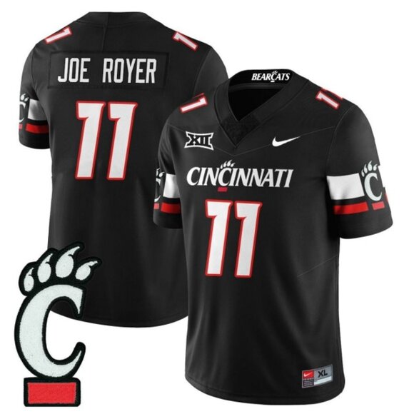 Other - Mens Youths Kids Joe Royer Black Vapor Stitched Jersey